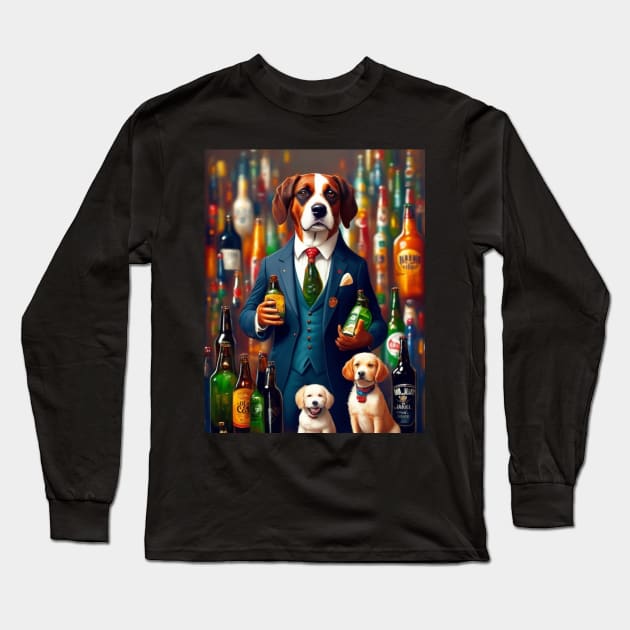 The Dogfather Long Sleeve T-Shirt by meltubs76